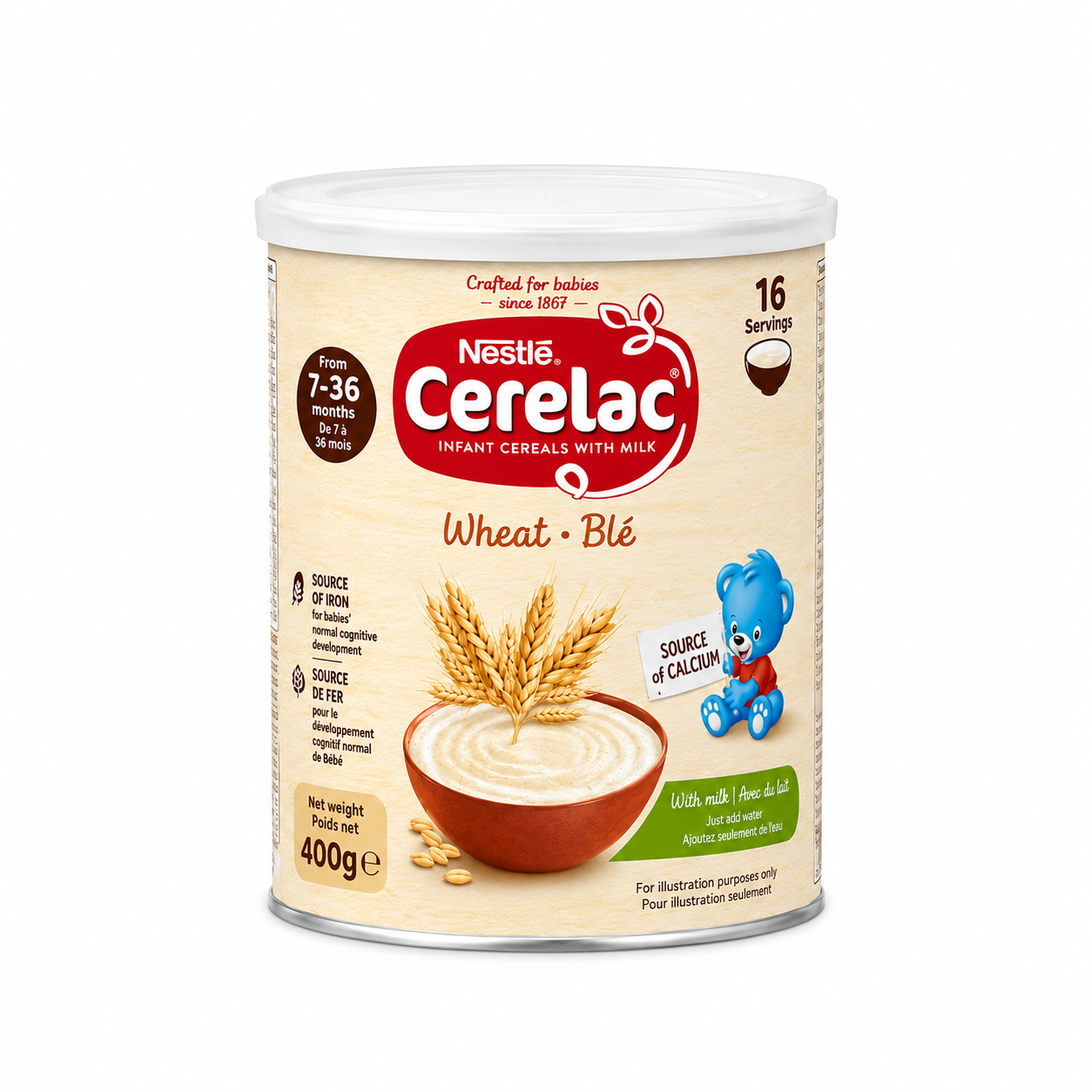 Nestlé Cerelac Wheat 400g