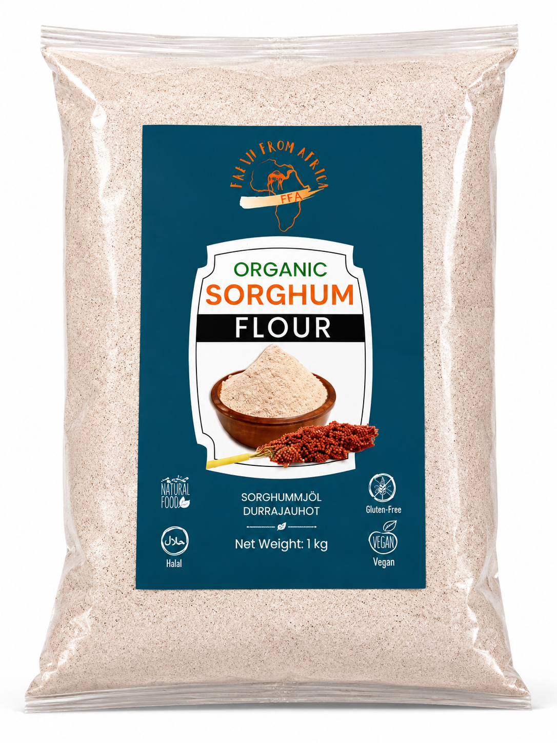 Organic sorghum flour