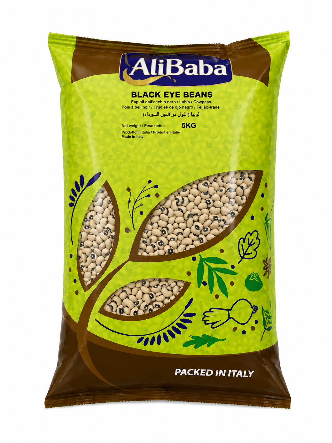 Alibaba Black Eye Beans 5kg
