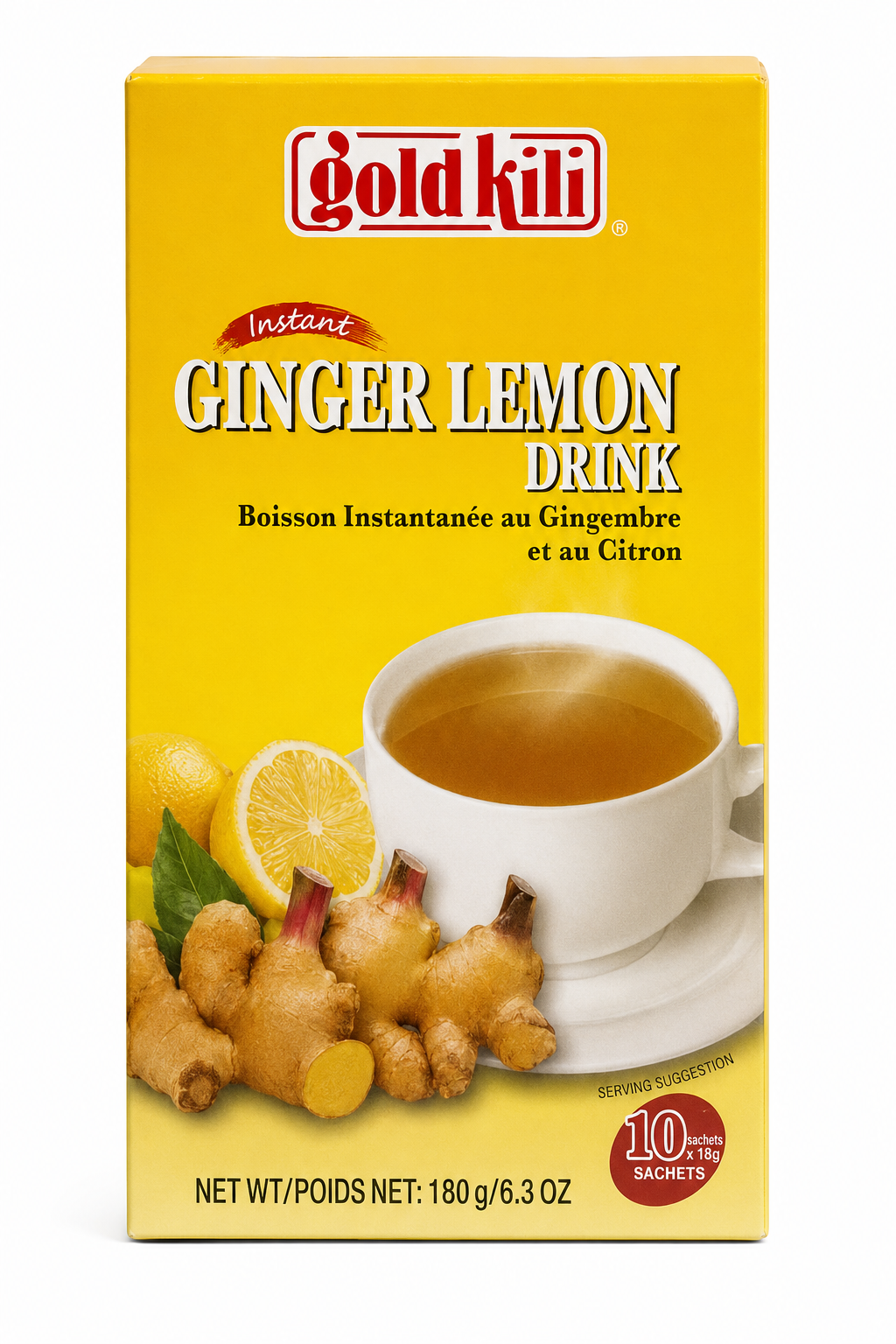 Ginger lemon drink