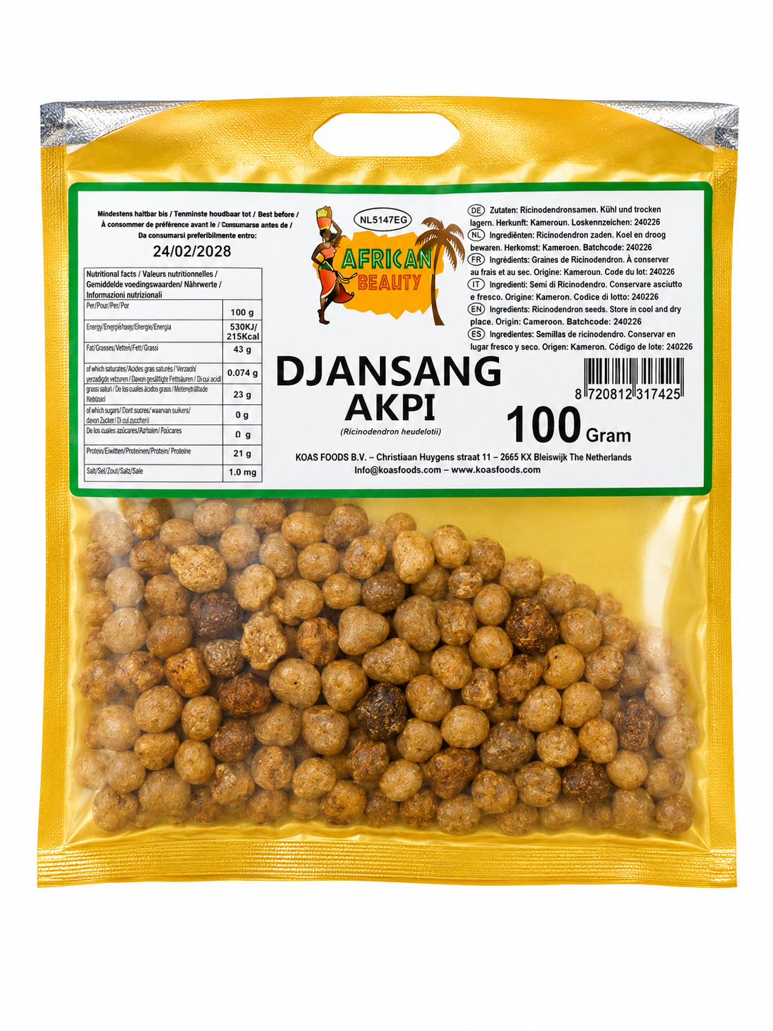 African Beauty Djansang Akpi 100g