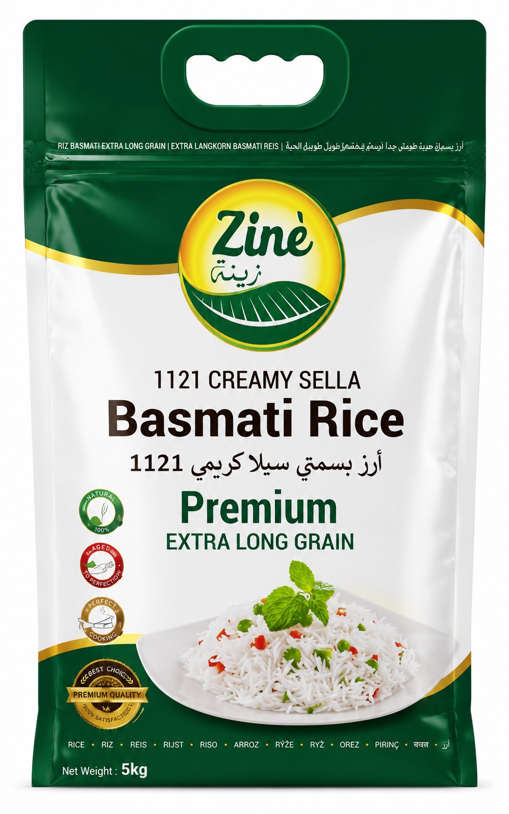 Zine Basmati Rice–5kg