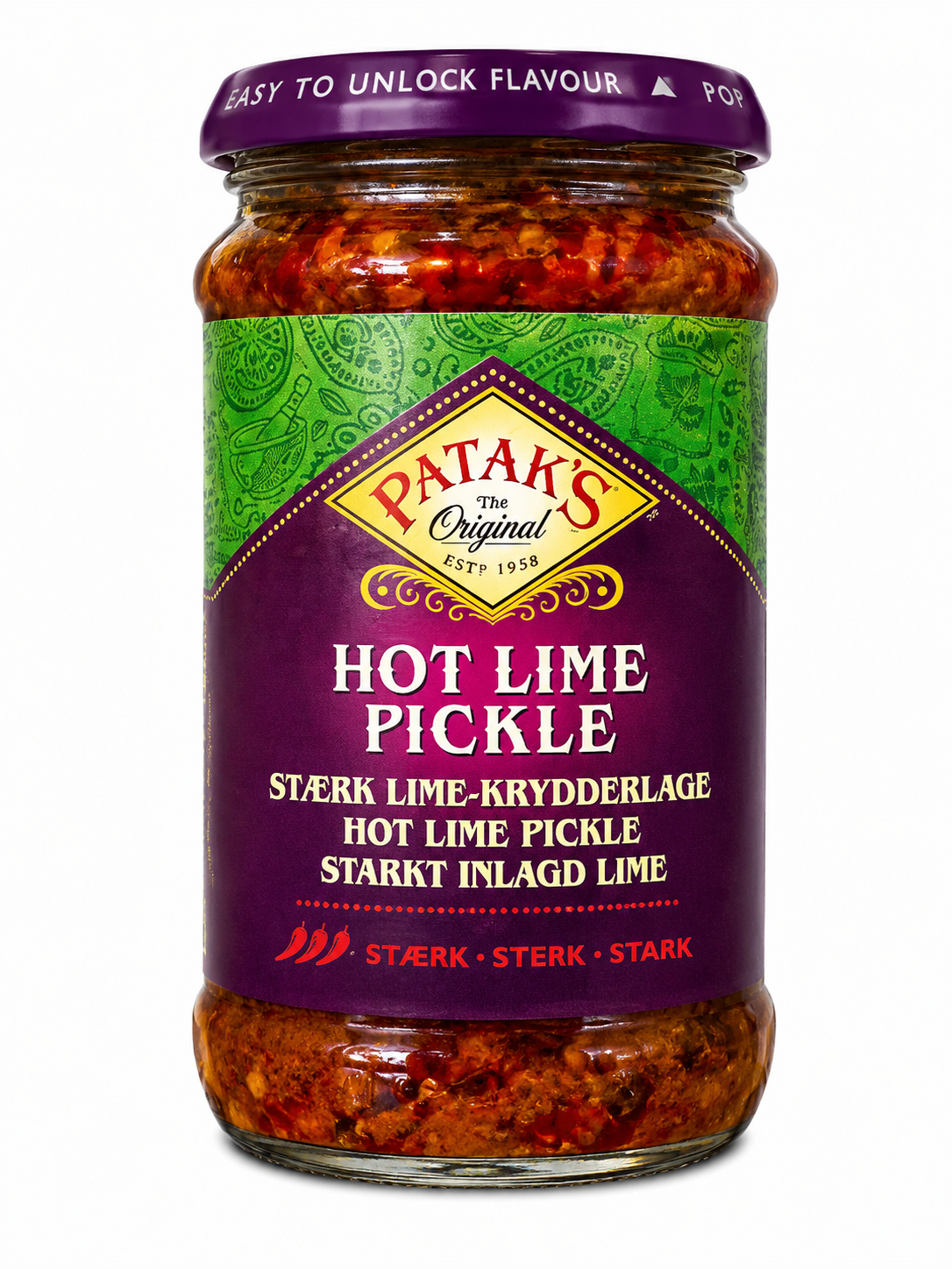 Hot lime pickle