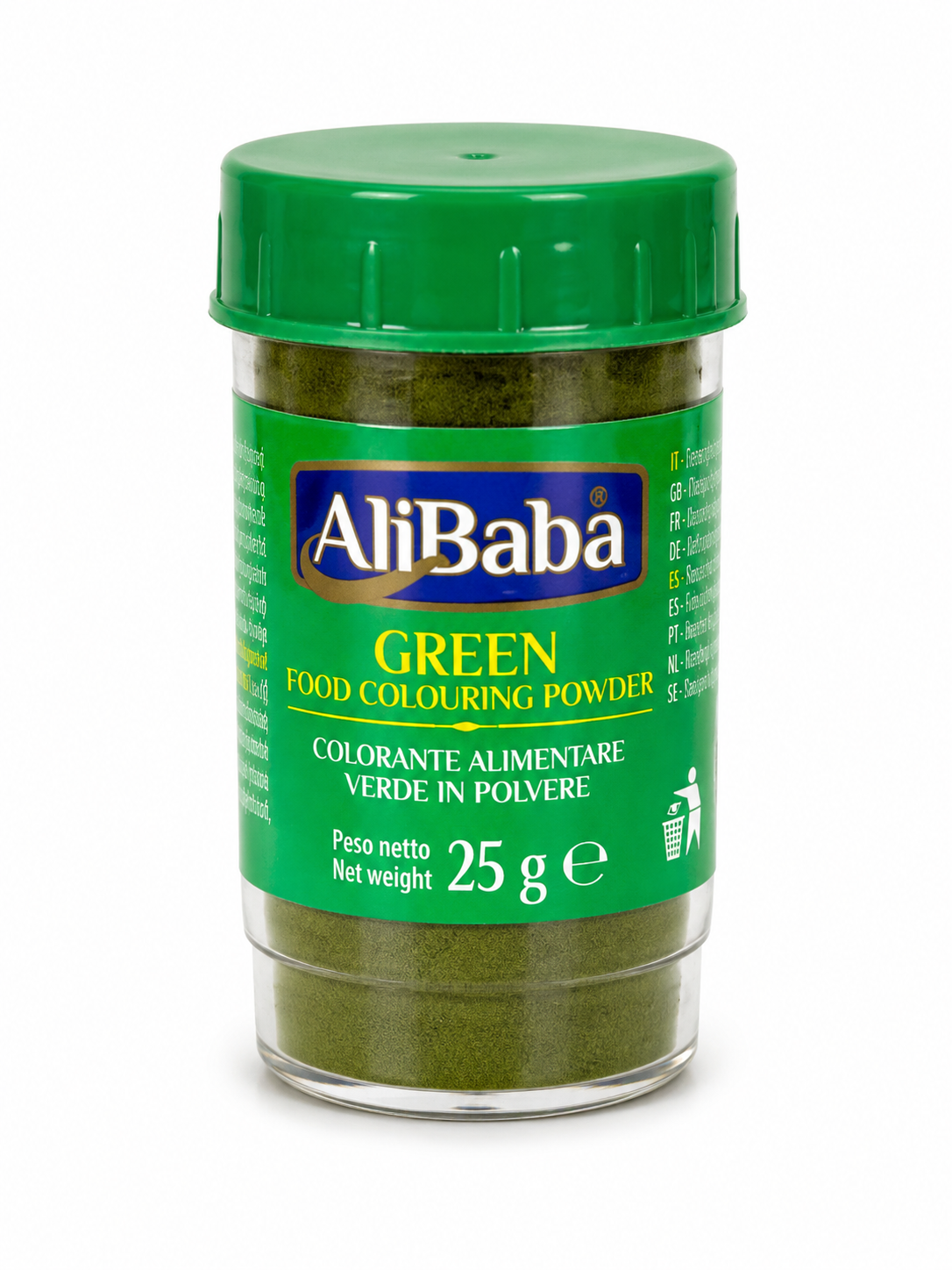 AliBaba Green Food Colouring Powder 25g