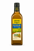 Nihar Naturals Mustard Oil Kacchi Ghani Cold Pressed