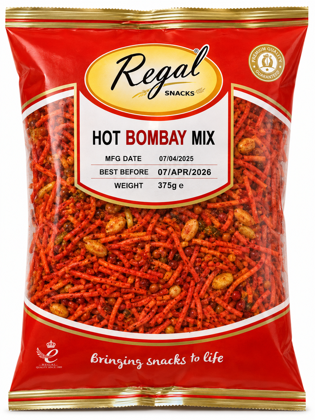 Regal Snacks Hot Bombay Mix 375g