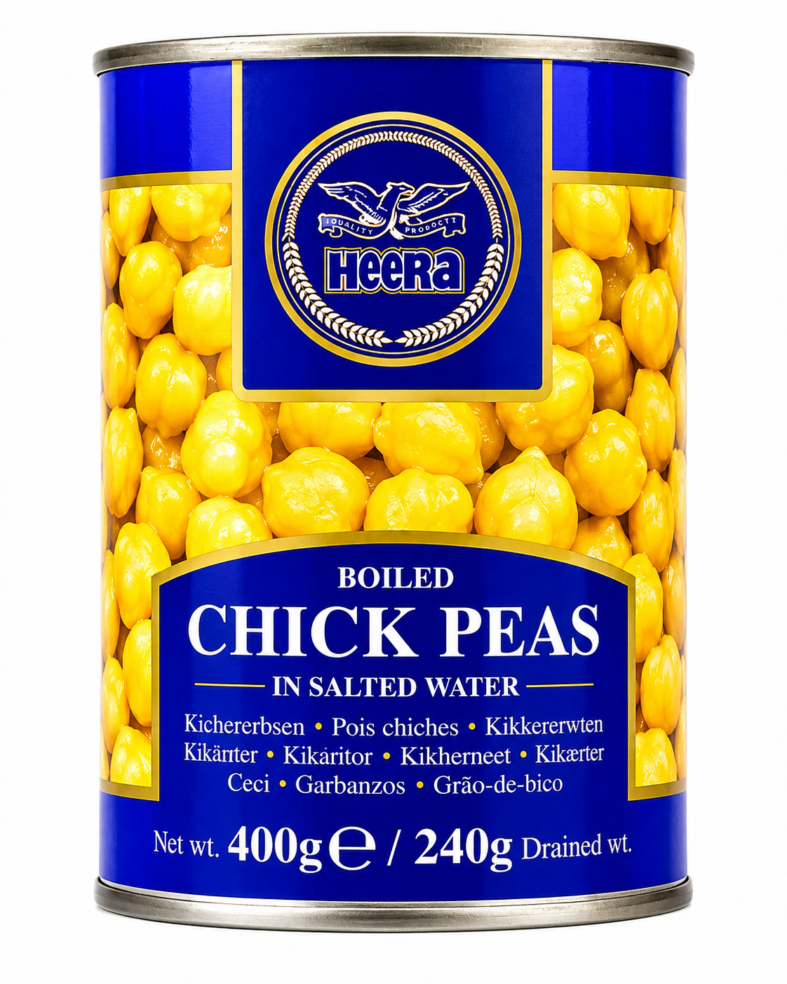 Boiled Chick Peas in Salted Water 400g