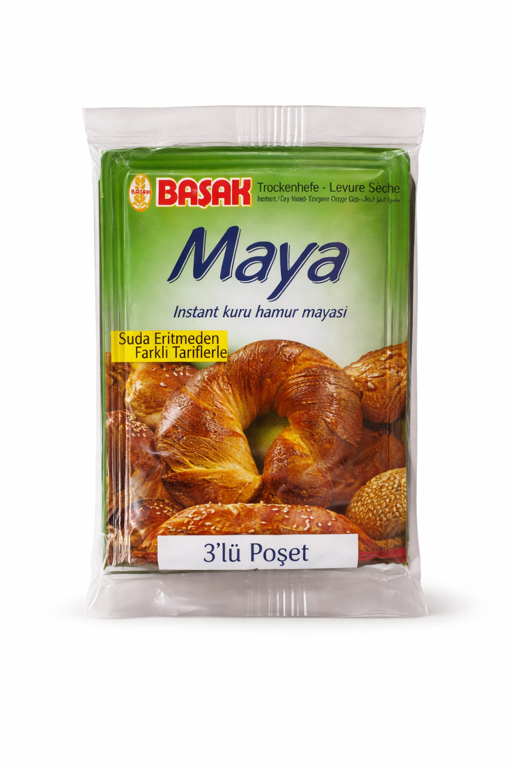 Başak Instant Dry Yeast (Maya) 3-Pack 25g