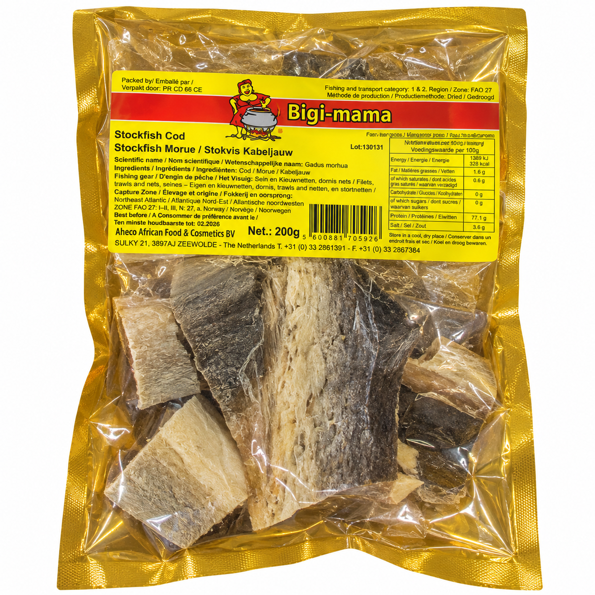 Stockfish Cod 200g