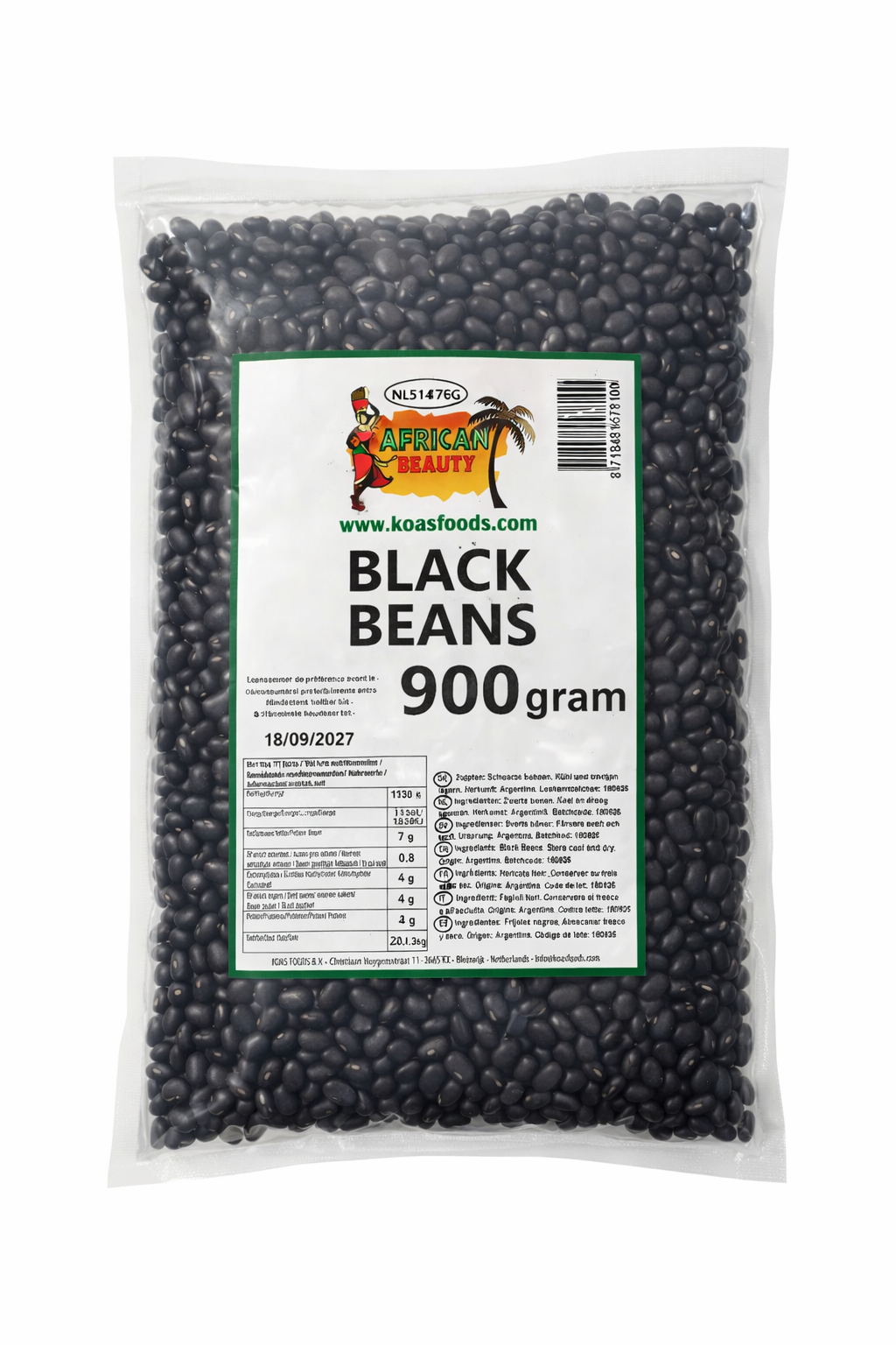 African Beauty Mustapavut – 900 g