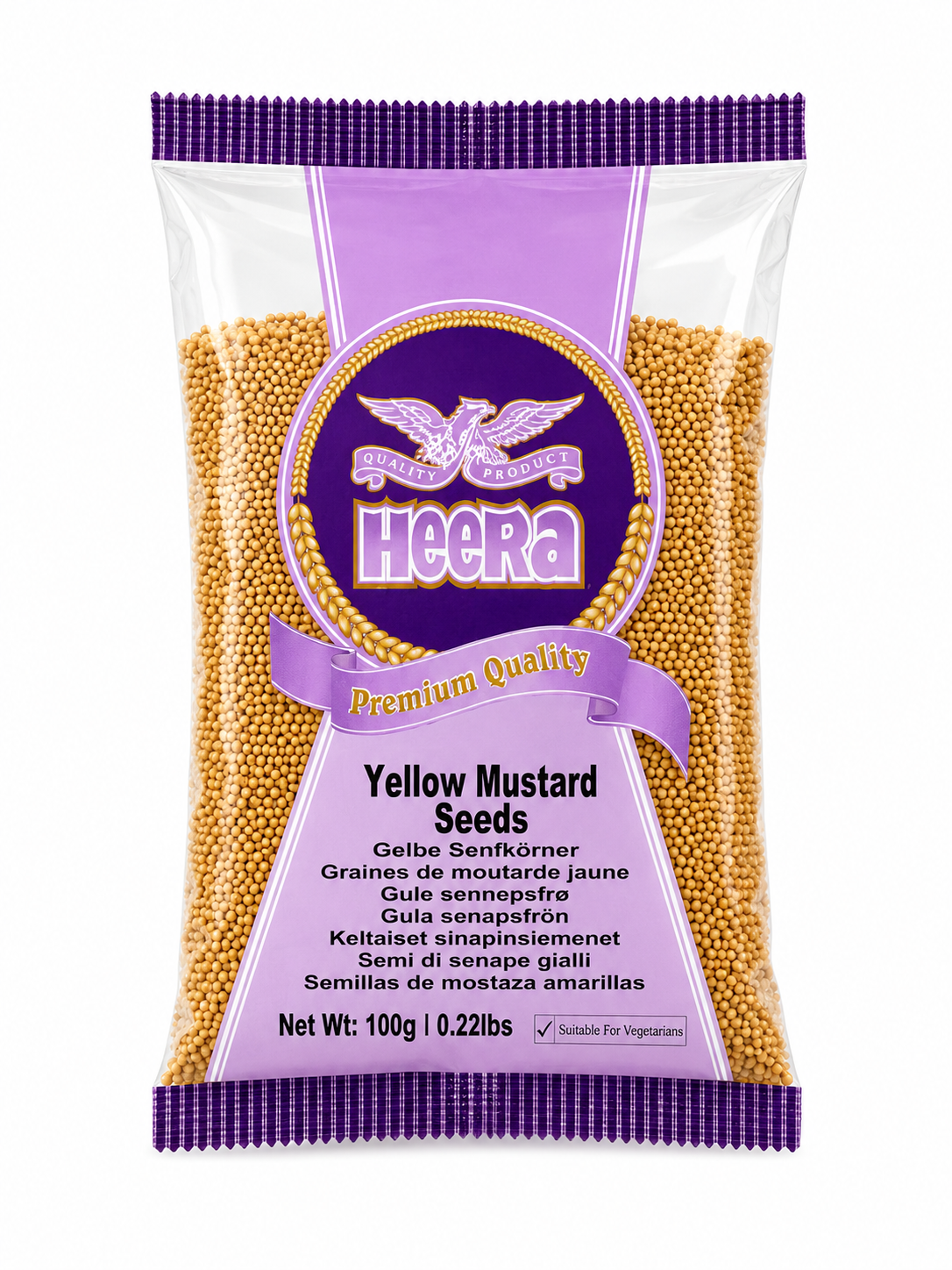 Heera Yellow Mustard Seeds 100g