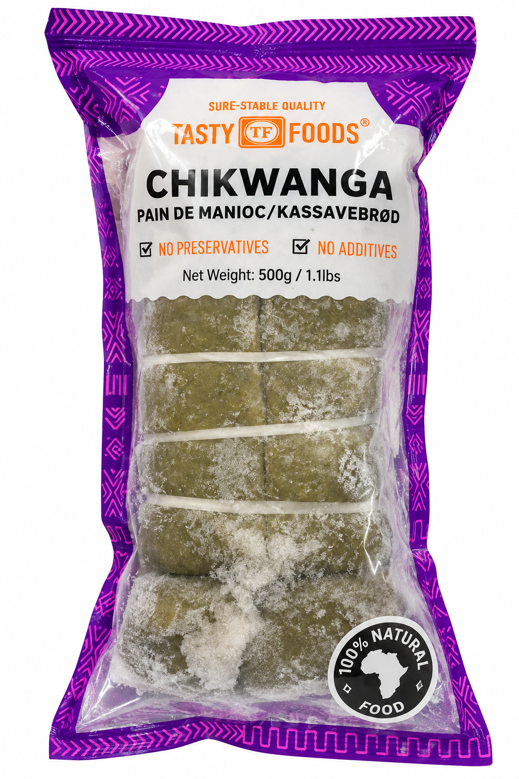 Chikwanga (Cassava Bread) – 500g