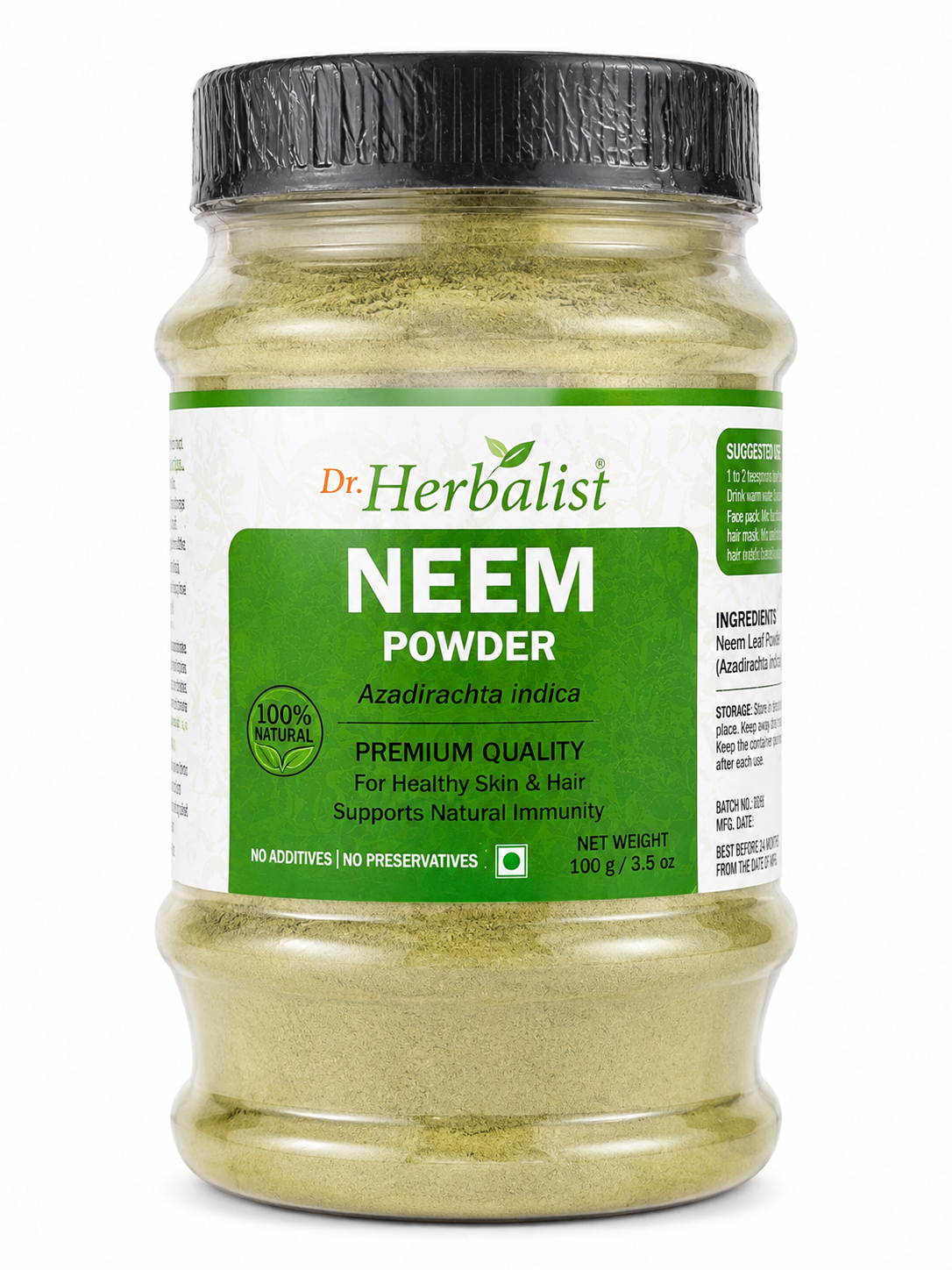 Dr. Herbalist Neem Powder 100g