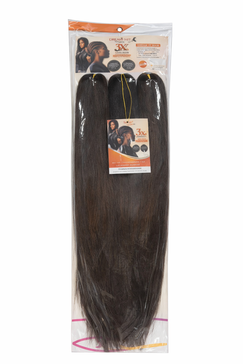 3X Braiding Hair Dark Brown