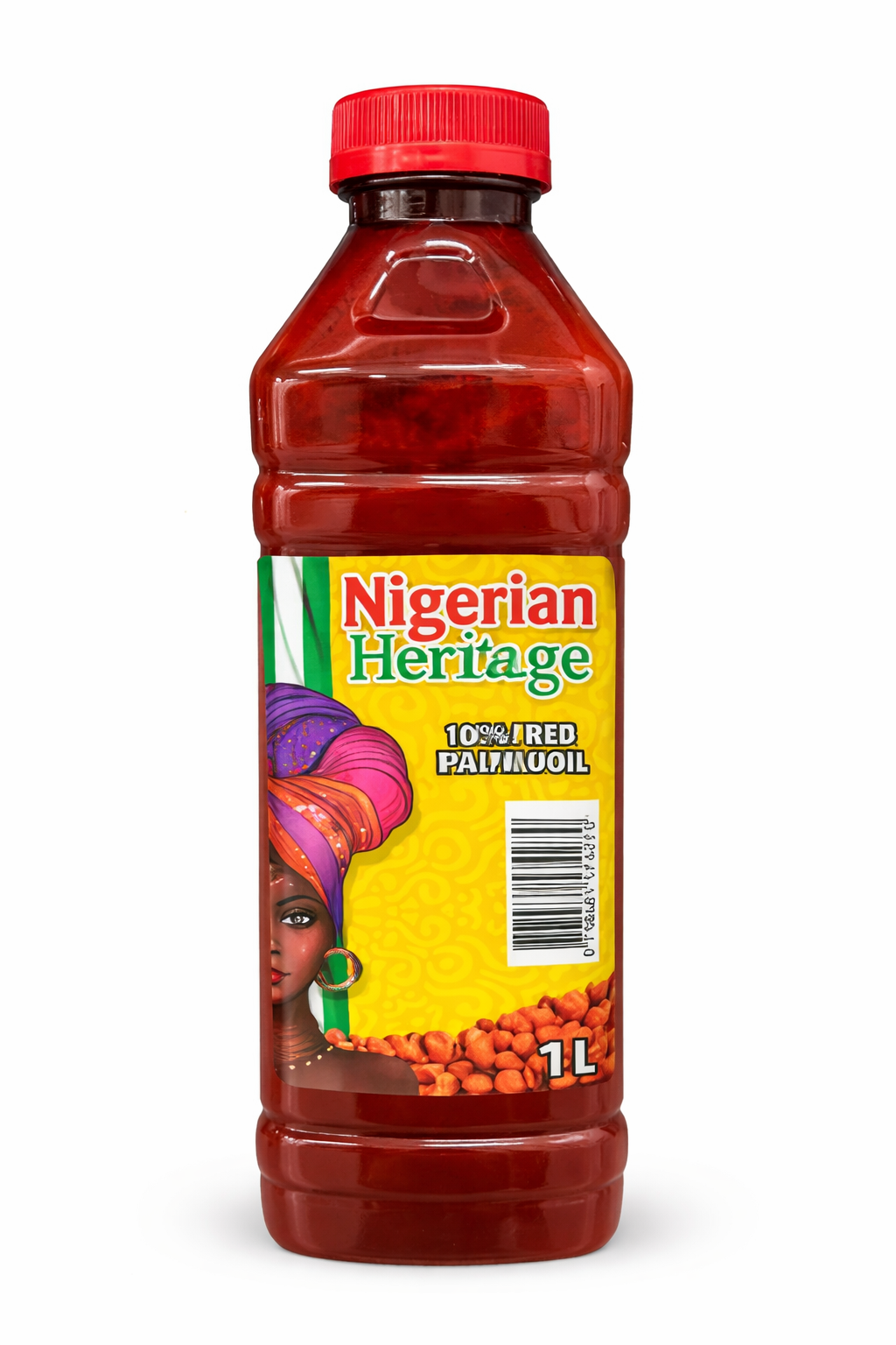 Nigerian Heritage – 100% Pure Red Palm Oil (1 L)