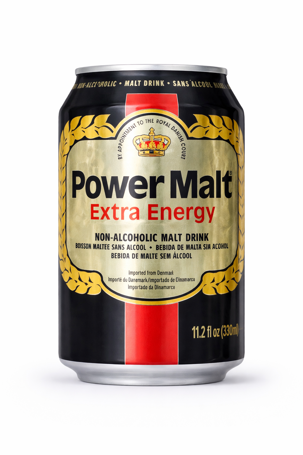 Power Malt Extra Energy Non-Alcoholic Malt Drink Can – 330ml