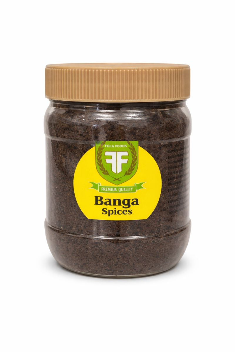 Premium Banga -mausteseos purkissa