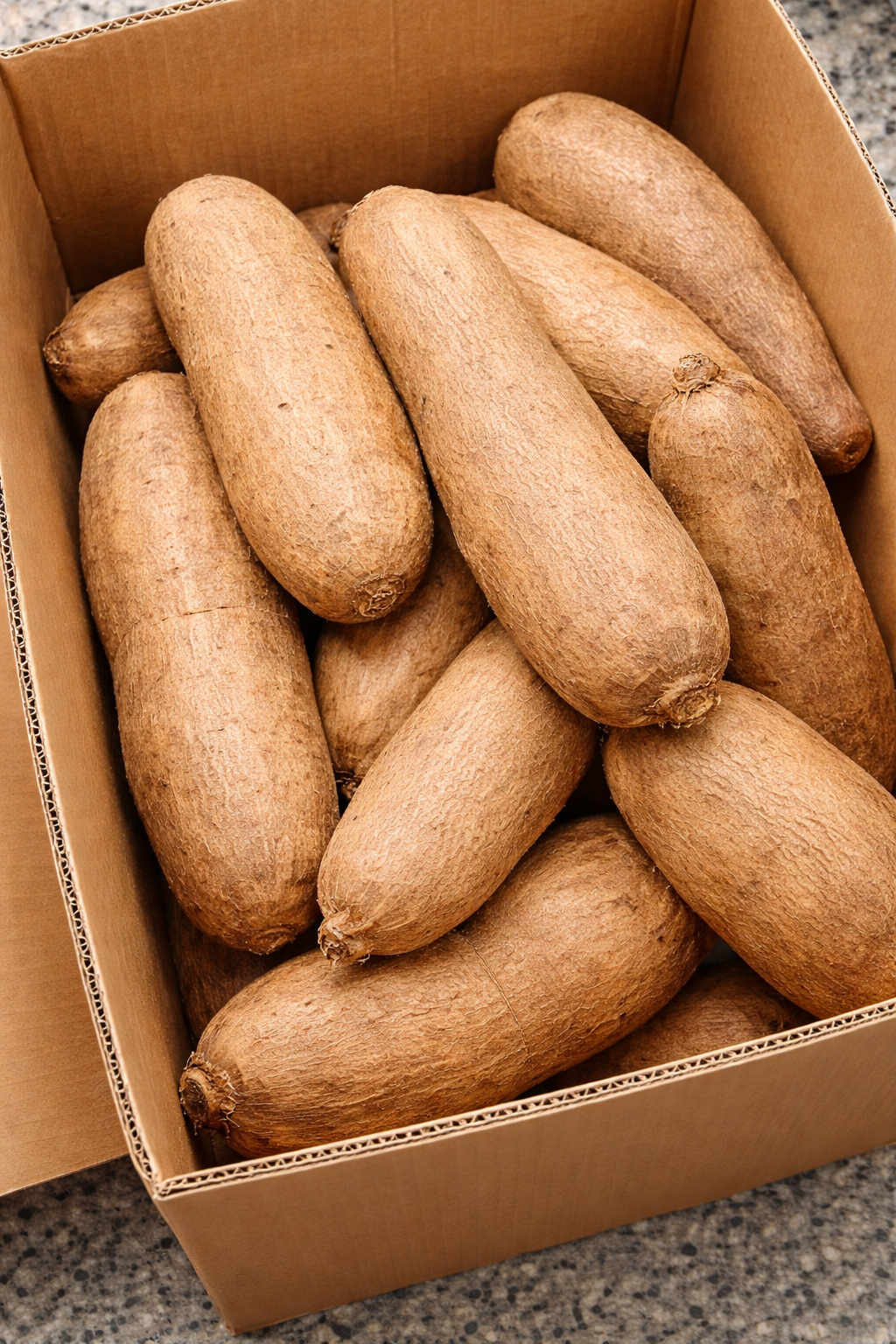 Fresh Yam (22kg Carton)