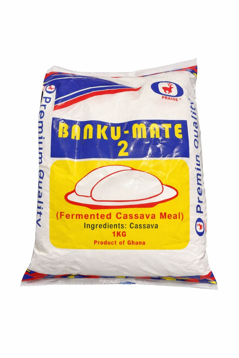 Banku Mate 2 – Fermented Cassava Meal (1kg)