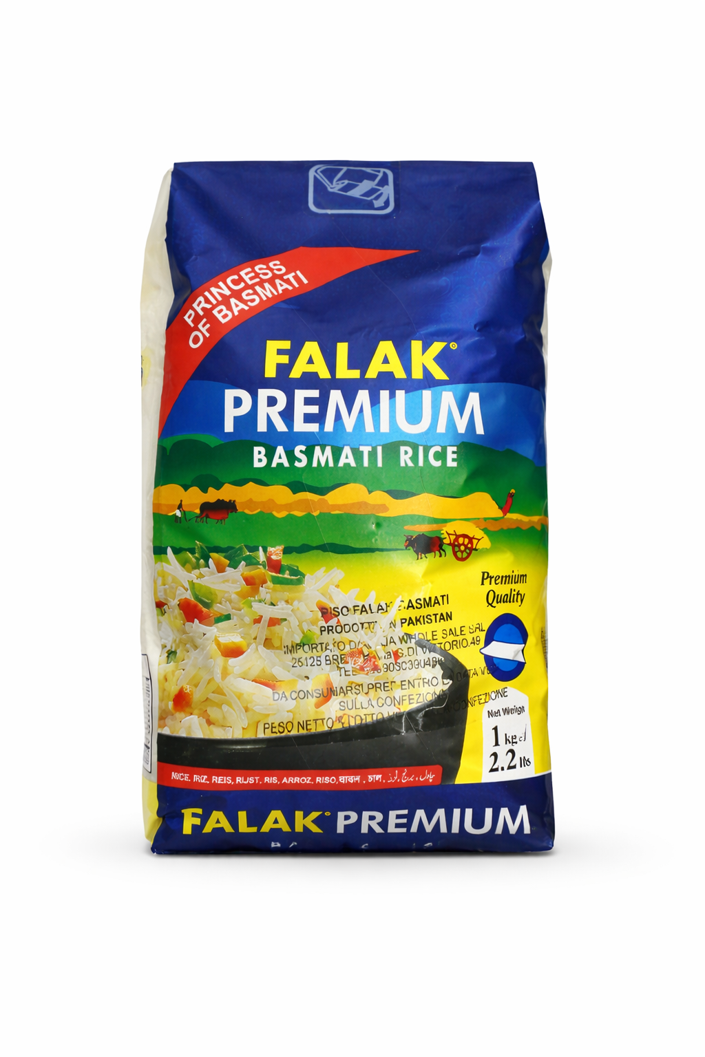 Falak Premium Basmati Rice – Long Grain Aromatic Rice-1kg
