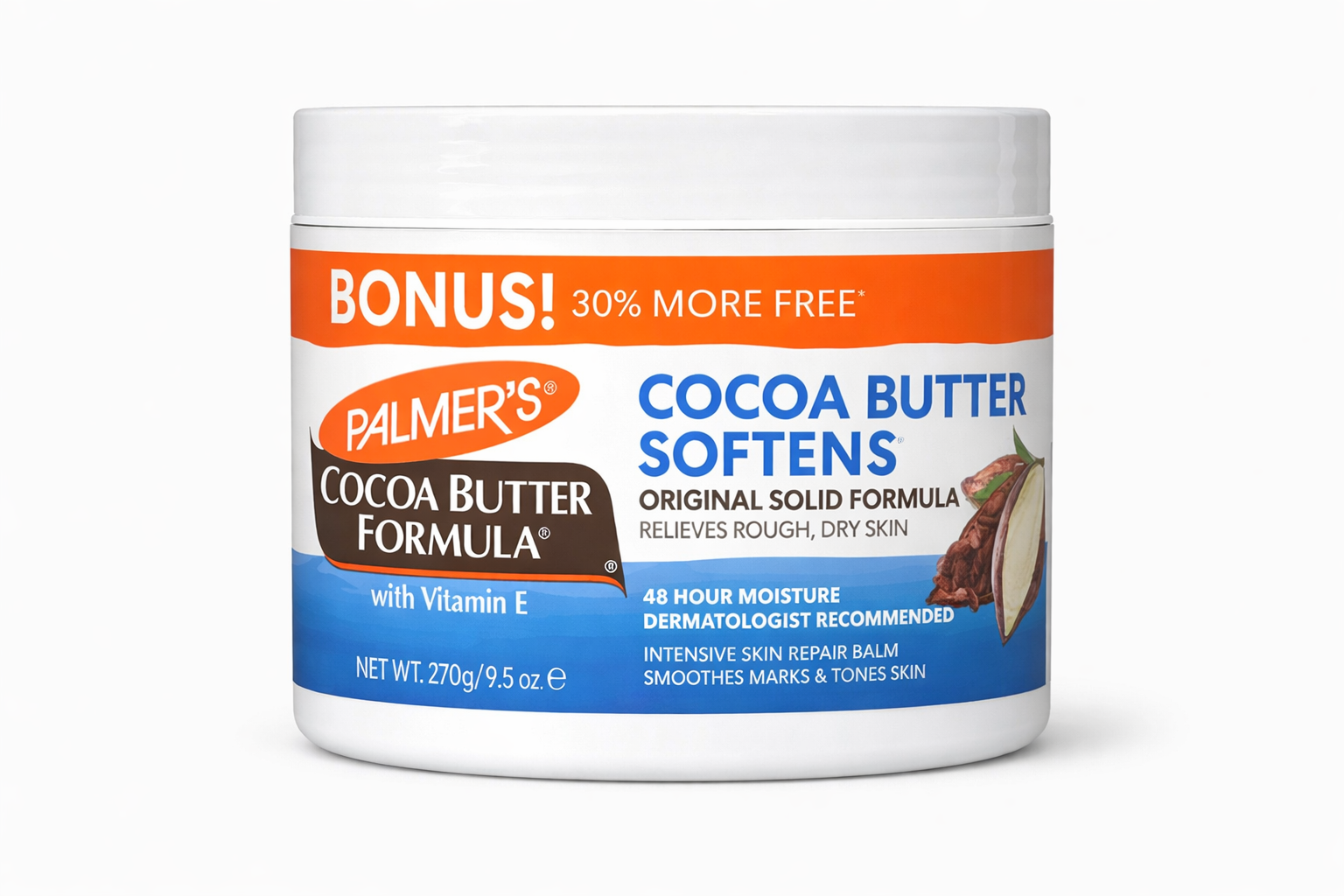 Palmer’s Cocoa Butter Formula Original Solid Formula – 270g