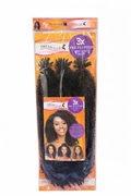 3X Afro Kinky Braid Black