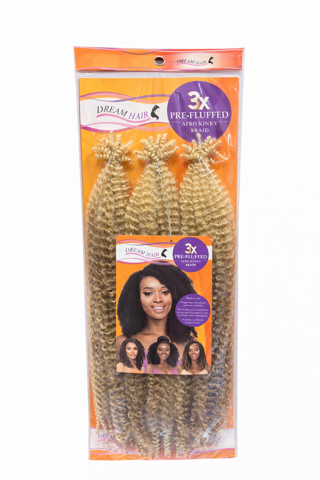 Afro Kinky Braid Blonde