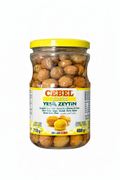 Cebel Çizik Yeşil Zeytin (Scratched Green Olives) – 1100g Jar