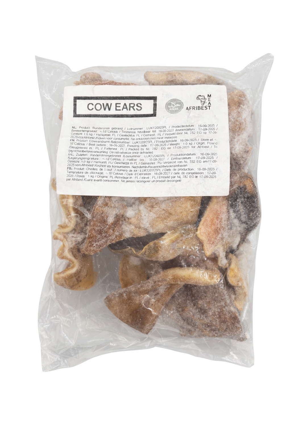 Cow Ears €/kg