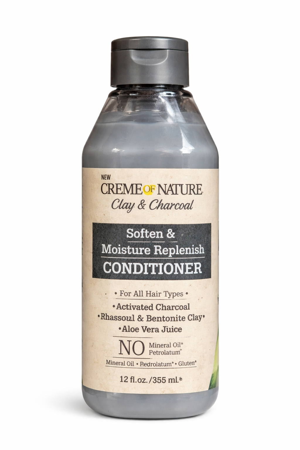 Creme of Nature Clay & Charcoal Soften & Moisture Replenish Conditioner 355 ml