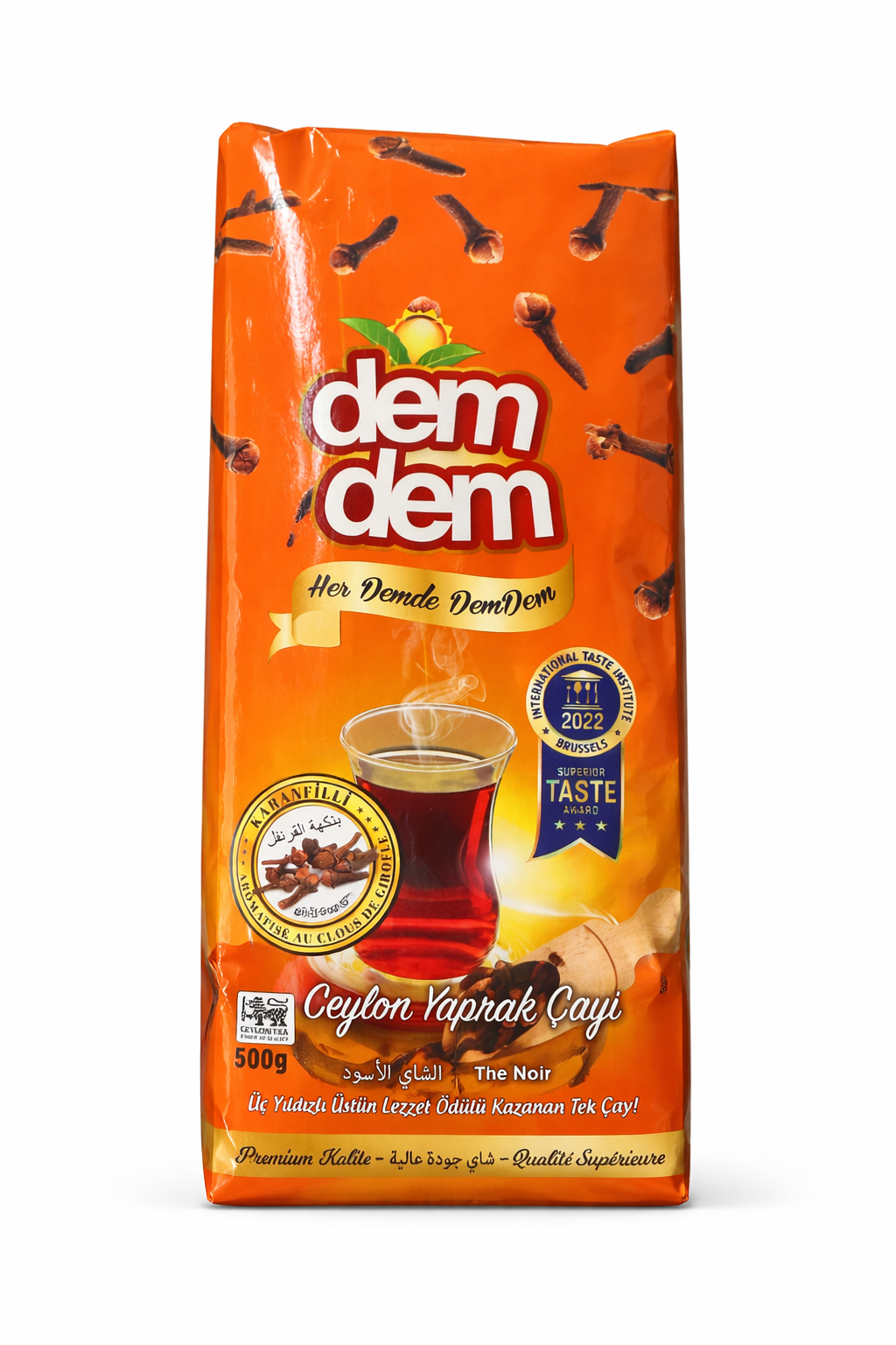 Demdem Ceylon Clove Flavored Black Tea 500g