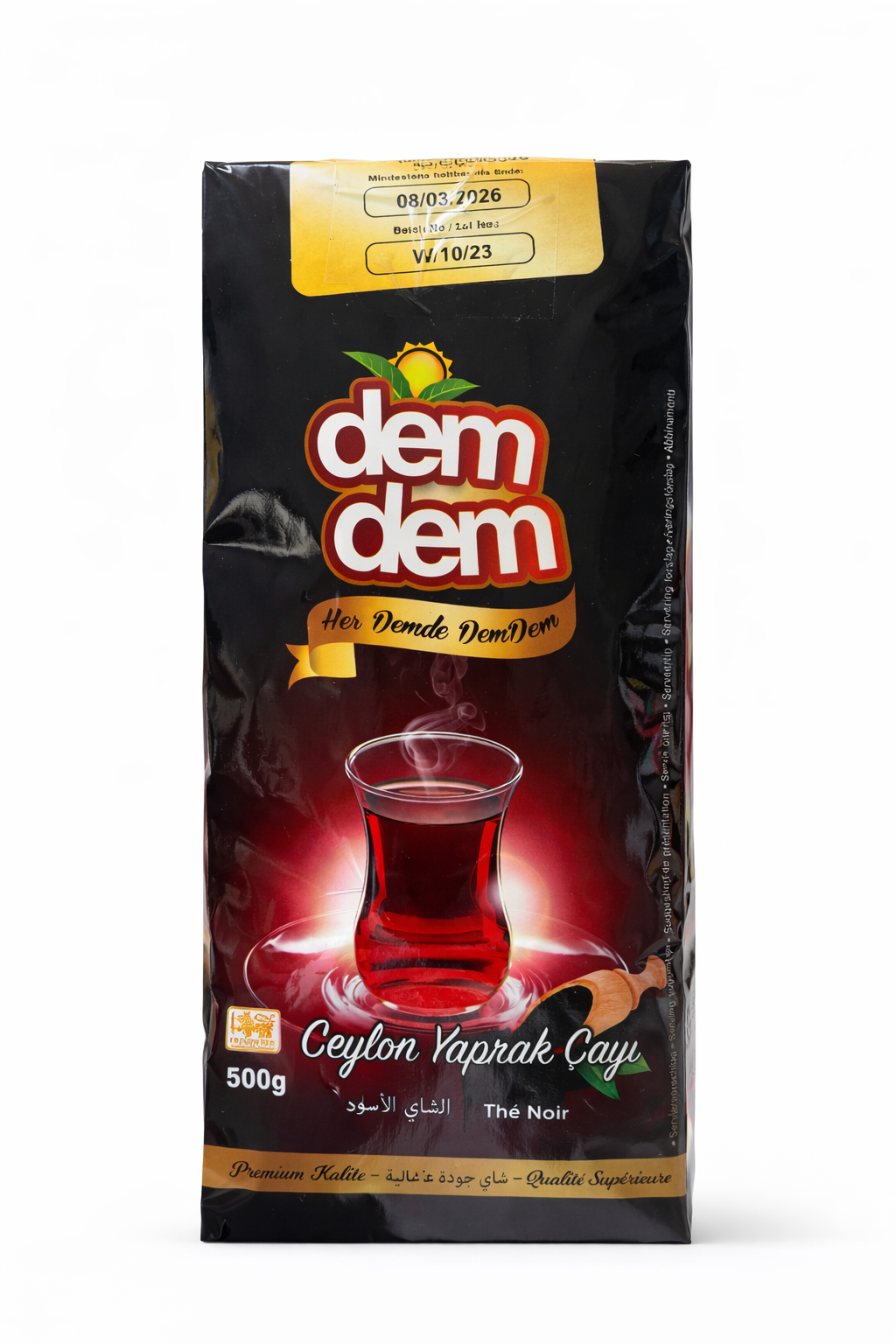 Demdem Ceylon Black Tea (Yaprak Çayı) – 500g