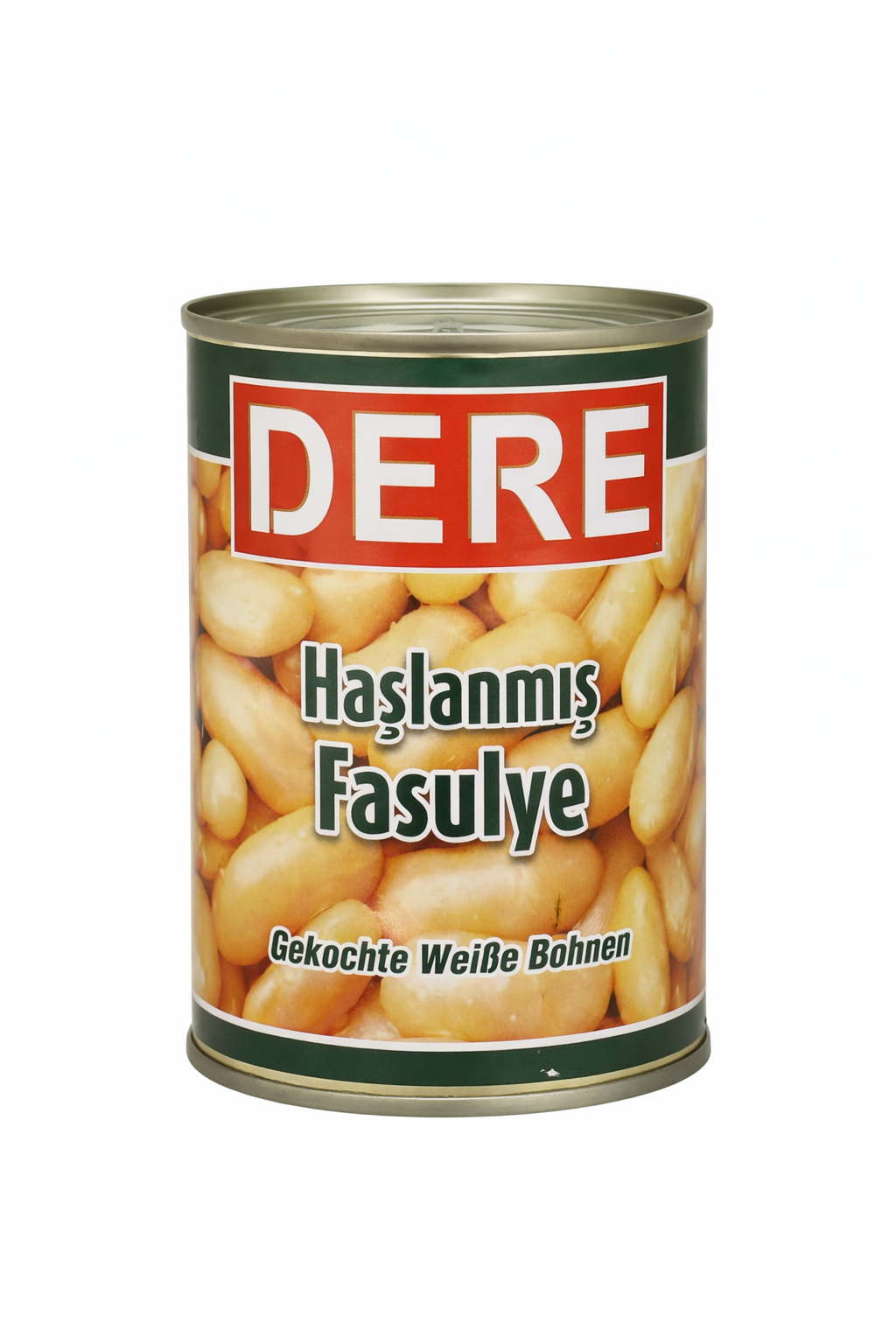 DERE Cooked White Beans (Haşlanmış Fasulye)–400g