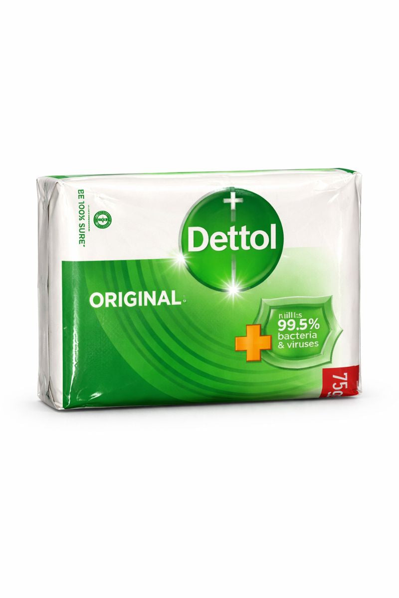Dettol Original Antibacterial Soap Bar (75 g)