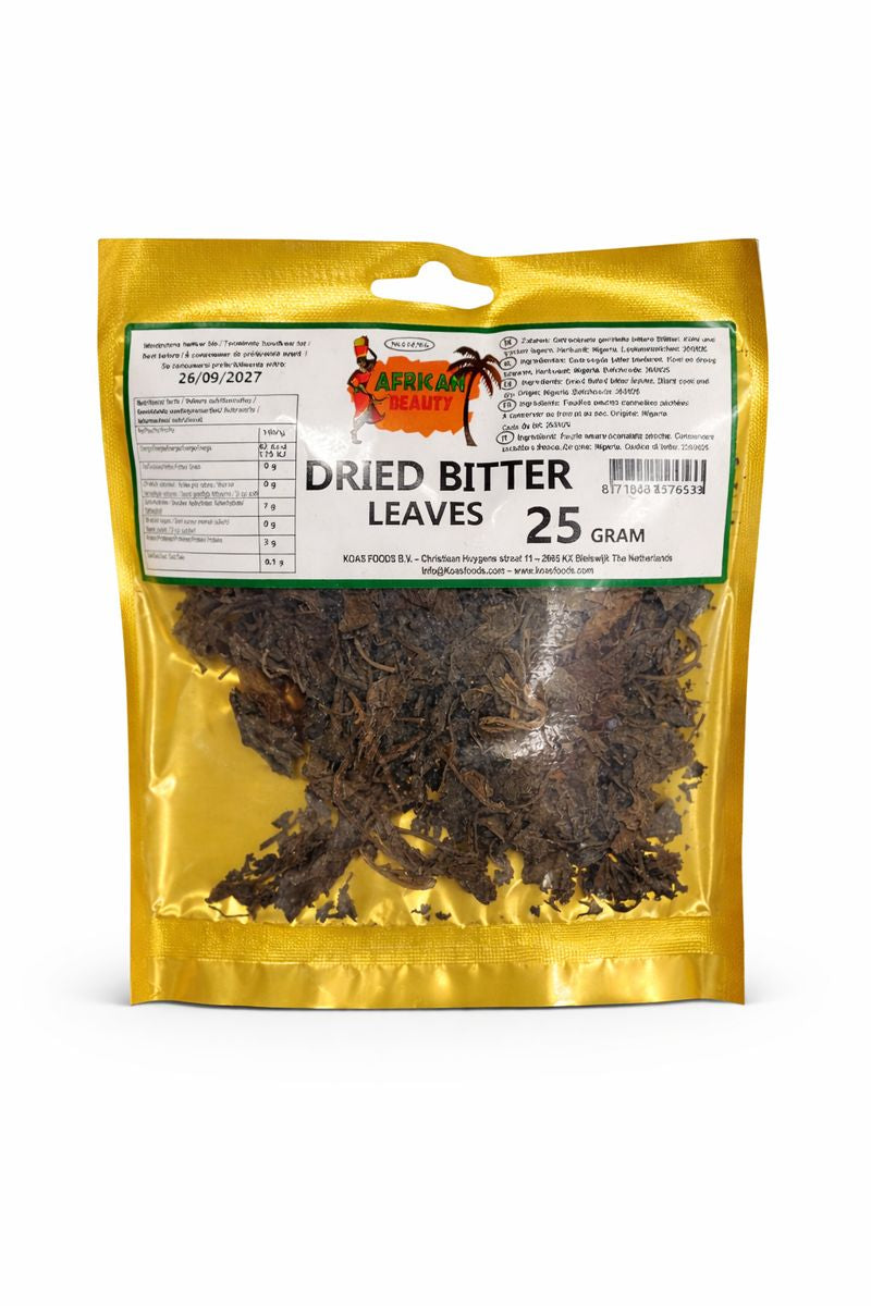 African Beauty Dried Bitter Leaves – 25g