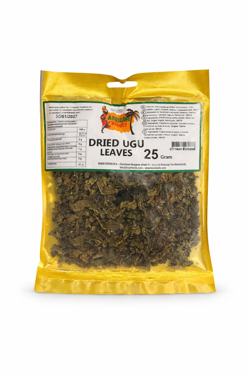 Dried Ugu Leaves (25g)