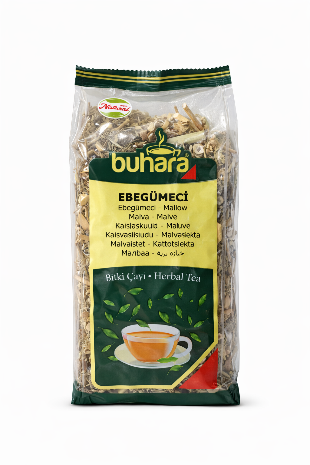 Buhara Ebegümeci (Mallow) Herbal Tea – Dried Mallow Leaves – 100g