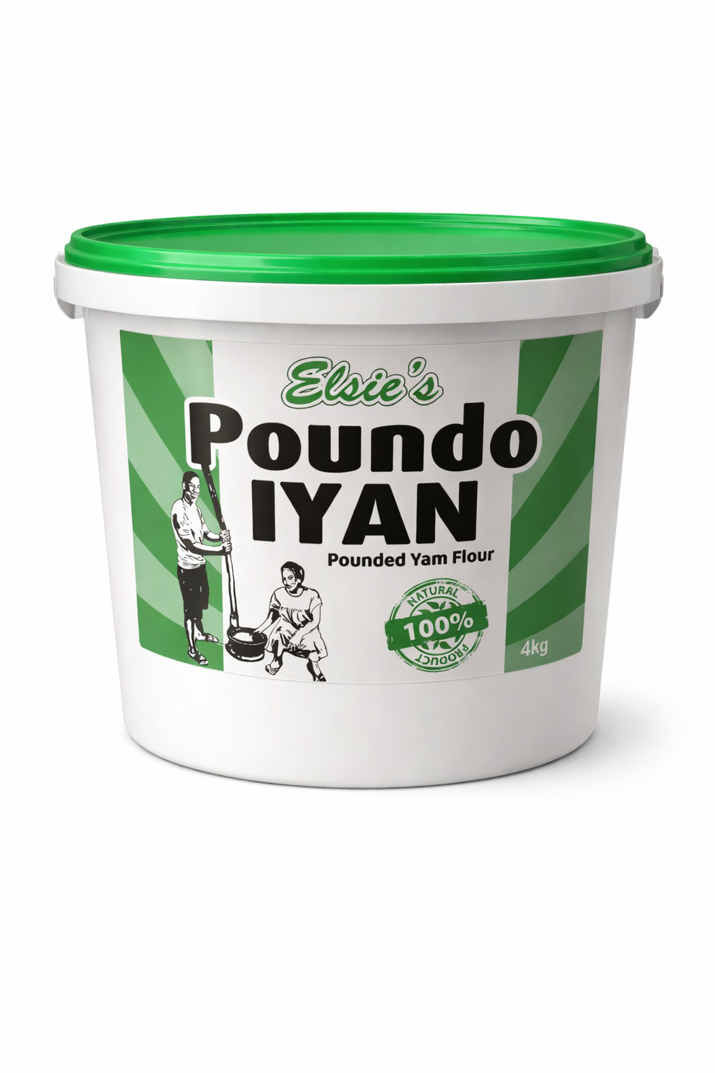 Elsie’s Poundo Iyan – Pounded Yam Flour (4kg)