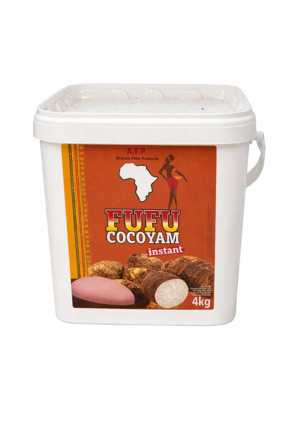 Fufu Cocoyam Instant – 4 kg