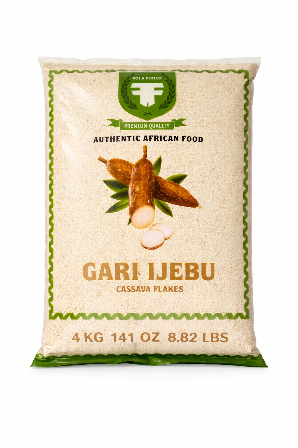 Gari Ijebu – Premium Cassava Flakes - 4kg