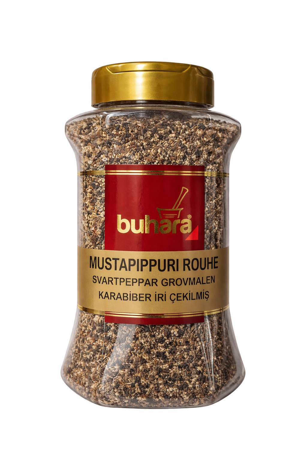 Buhara Coarse Ground Black Pepper (Mustapippuri Rouhe) – 500g