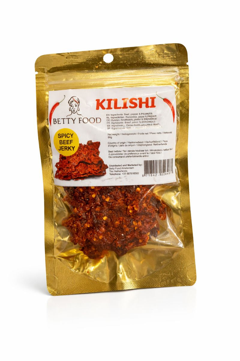 Kilishi – Tulinen naudan kuivaliha (50 g)