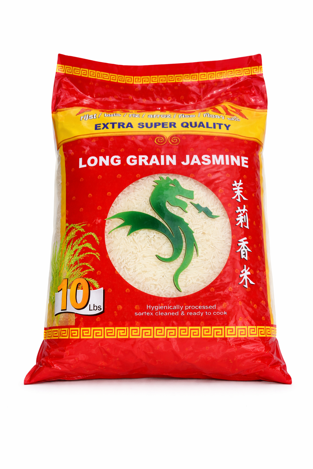 Pitkäjyväinen jasmiiniriisi – Extra Super Quality (10 lb)
