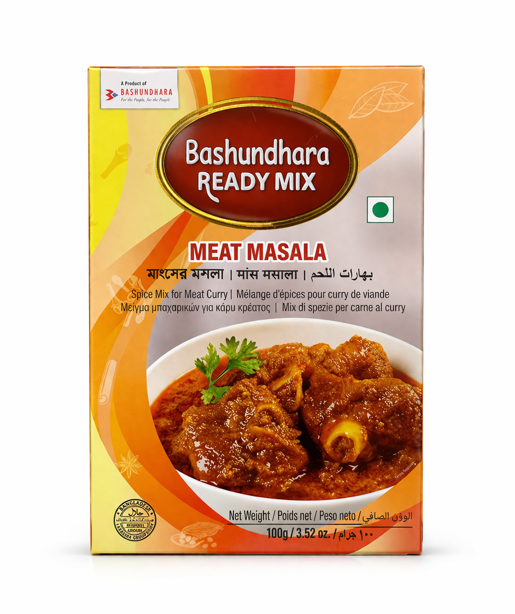 Bashundhara Ready Mix Meat Masala – 100g