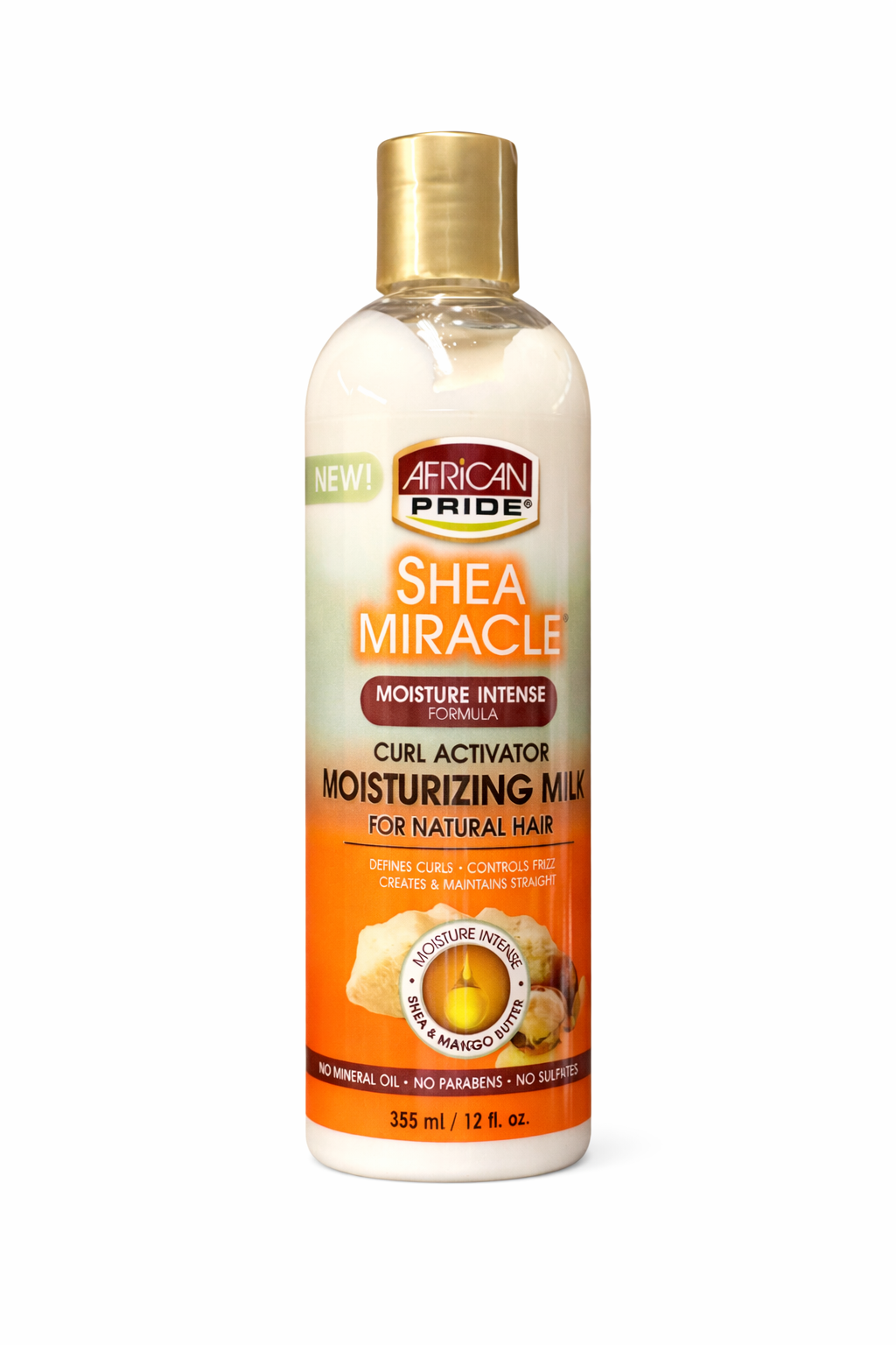 African Pride Shea Miracle Curl Activator Moisturizing Milk – 355ml