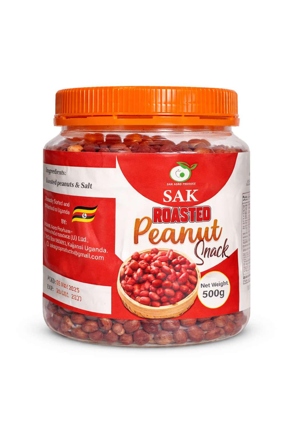SAK Roasted Peanut Snack – 500g