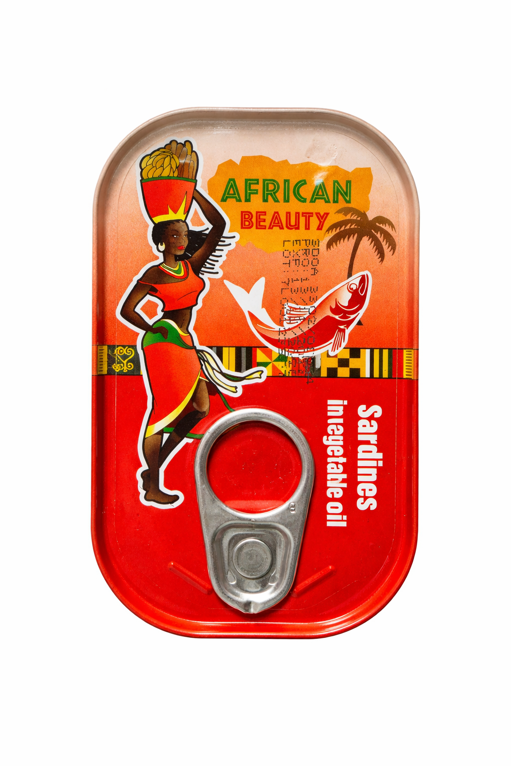 African Beauty Sardines in Vegetable Oil – 125g Tin