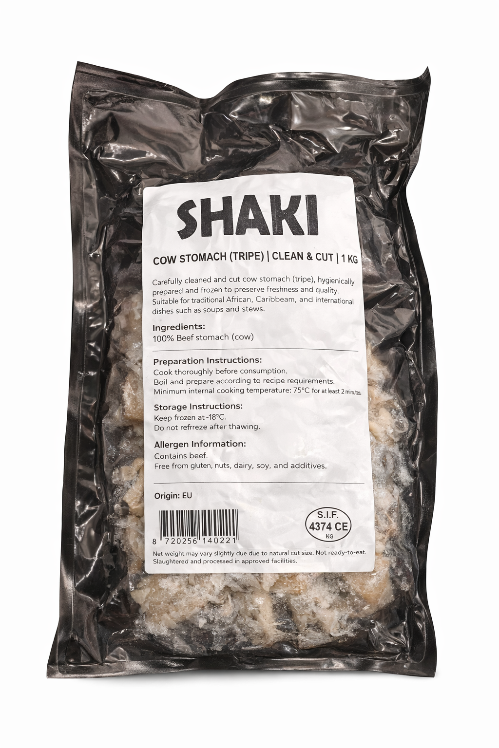 Cow Stomach (Tripe) – 1kg