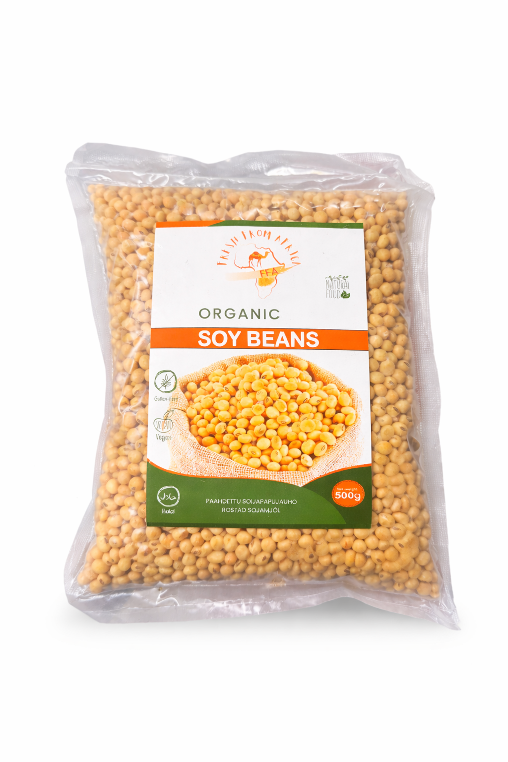 Organic Soy Beans 500g