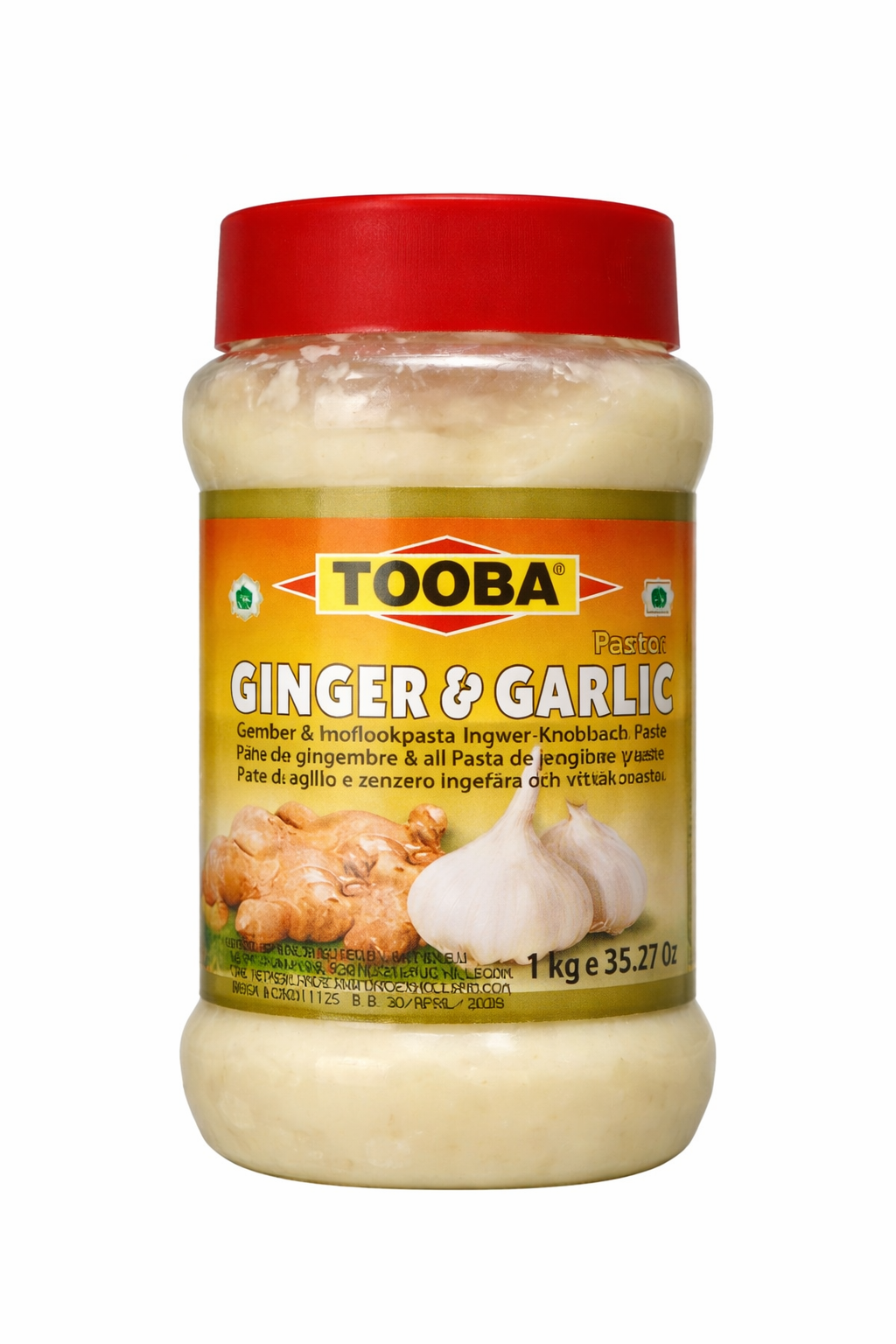 Tooba Ginger & Garlic Paste – 1kg